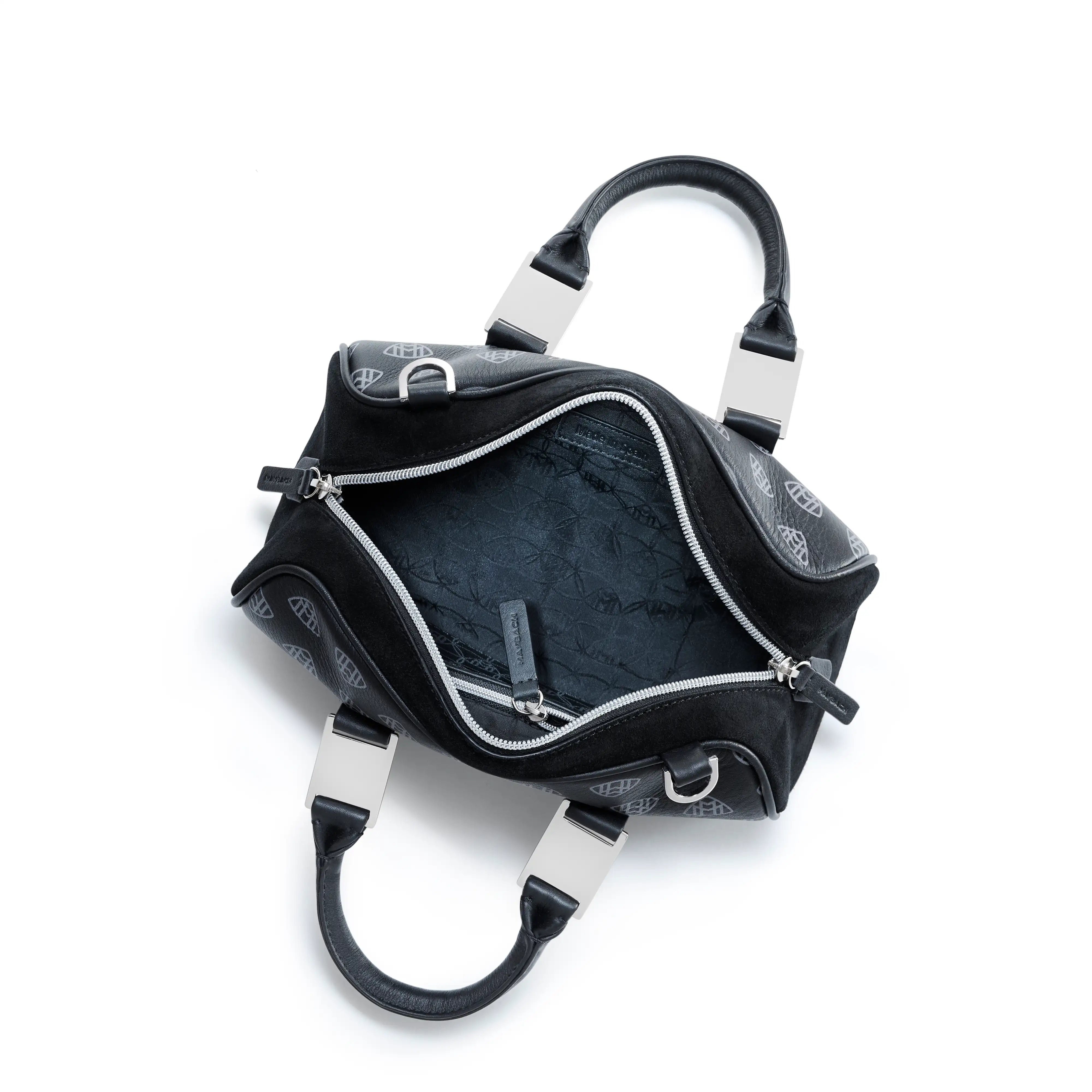 Handtasche Damen, Mercedes-Maybach, schwarz, Leder, B67960427 Handtasche Damen, Mercedes-Maybach, schwarz, Leder, B67960427