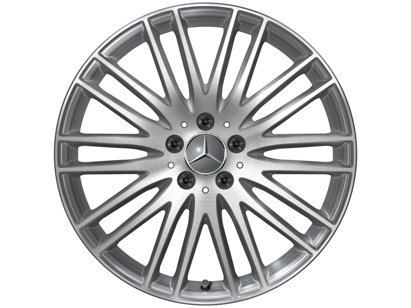 Multi-spoke wheel, 48.3 cm (19-inch), high-sheen, GLC, 235/55 R19/, tremolit-metallic, A25440149007X44