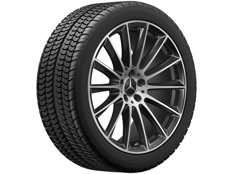 AMG multi-spoke wheel, 50.8 cm (20-inch), S-Class, 285/35 R20/, black, A22340116007X23