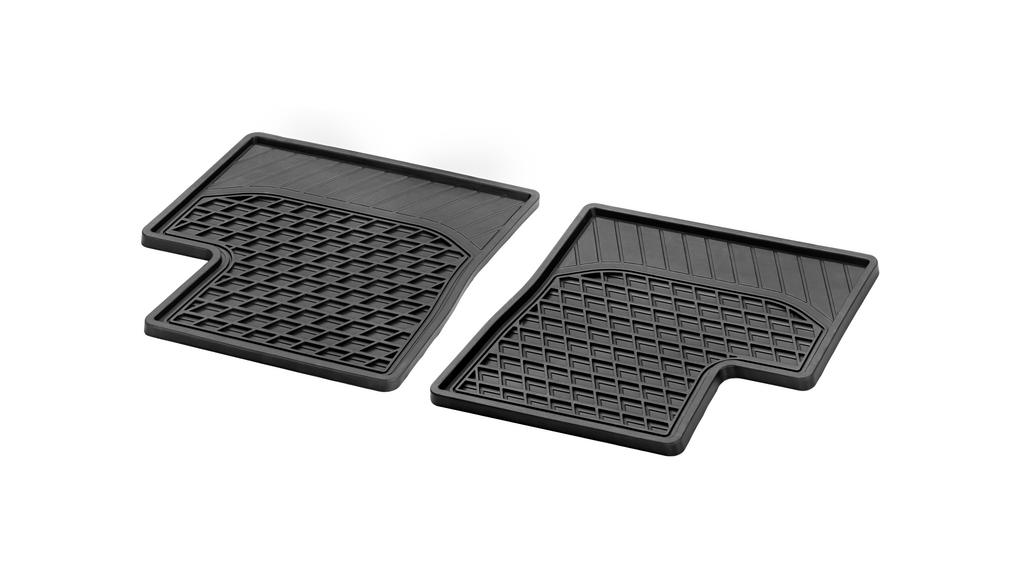 All-weather mats, rear, 2-piece, smart, black, A45368018059G33 All-weather mats, rear, 2-piece, smart, black, A45368018059G33