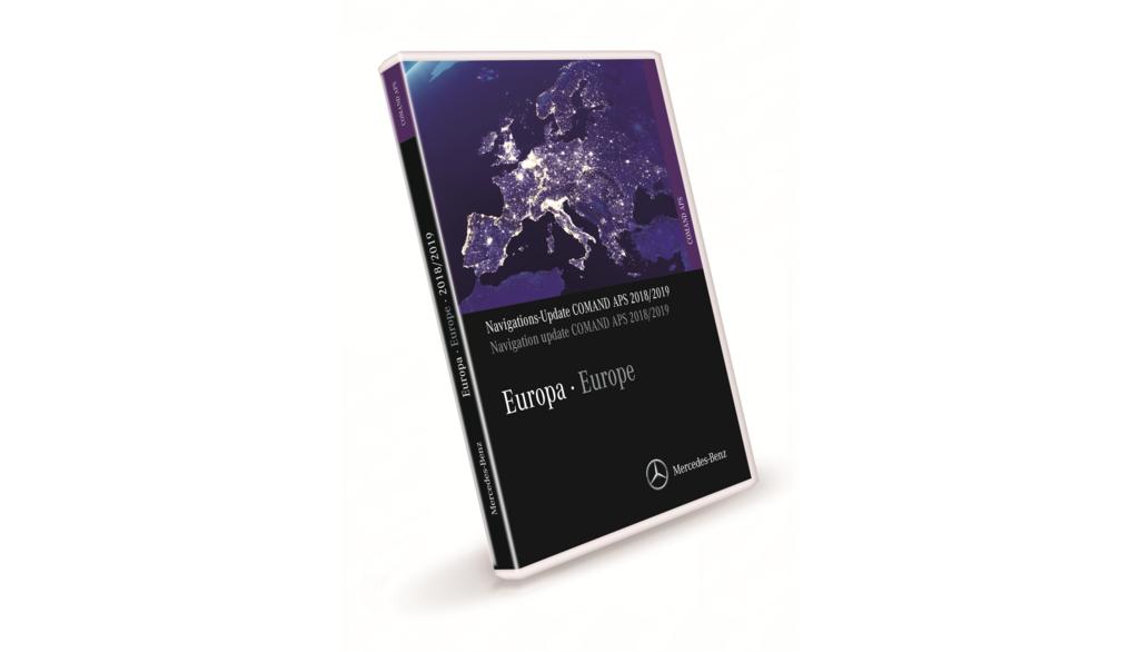 Navigatie-update, COMAND APS, Europa, Versie 2018/2019, - SLS AMG, GLK/ C-Klasse/ SLS AMG, A2048270800 Navigatie-update, COMAND APS, Europa, Versie 2018/2019, - SLS AMG, GLK/ C-Klasse/ SLS AMG, A2048270800