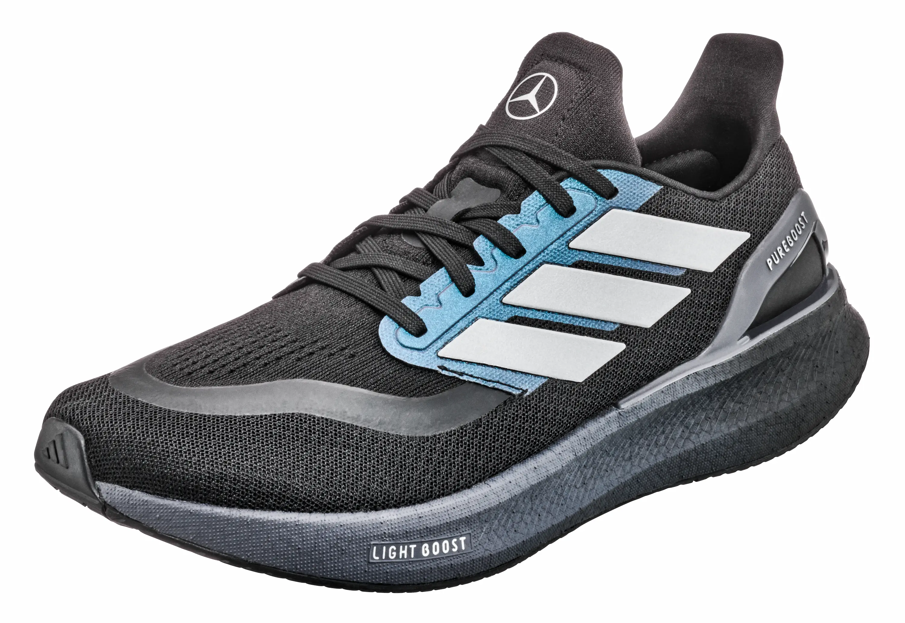 Laufschuhe, Pureboost 5, schwarz / dunkelgrau, 6, adidas, B67960216 Laufschuhe, Pureboost 5, schwarz / dunkelgrau, 6, adidas, B67960216