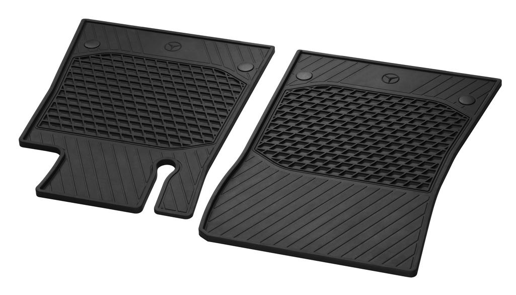 All-weather mats CLASSIC, set, 2-piece, automatic transmission, SLK-SLC, black, SALEA17268013489G33