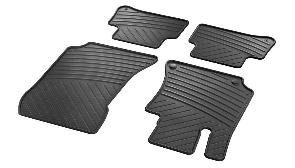 CLASSIC all-weather mats, set, 4-piece, E-Class/ CLS, black, A21268062029G33