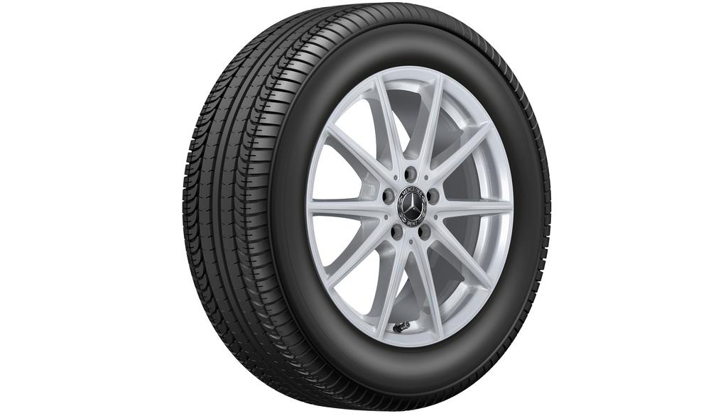 5-twin-spoke wheel, vanadium silver, Pirelli, Scorpion Winter MO, 235/60 R18 103H, winter, Q4403017113600J2020