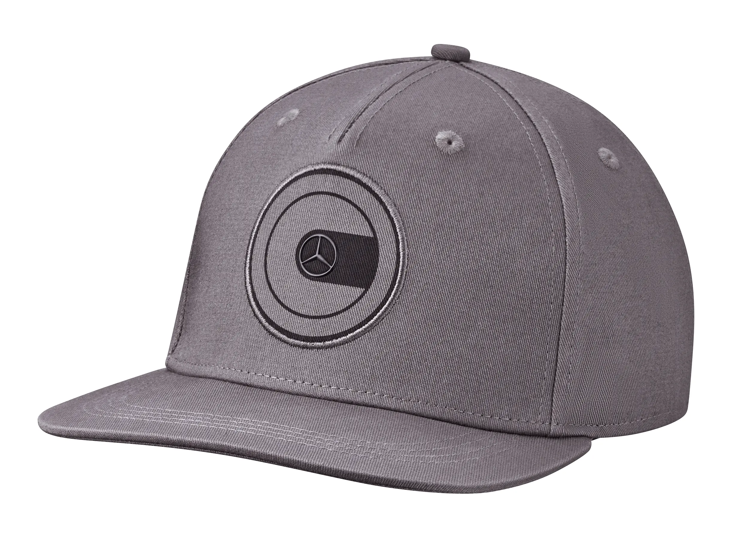 Flat Brim Cap, G-Klasse, Grau, 100 % Baumwolle, B67960038