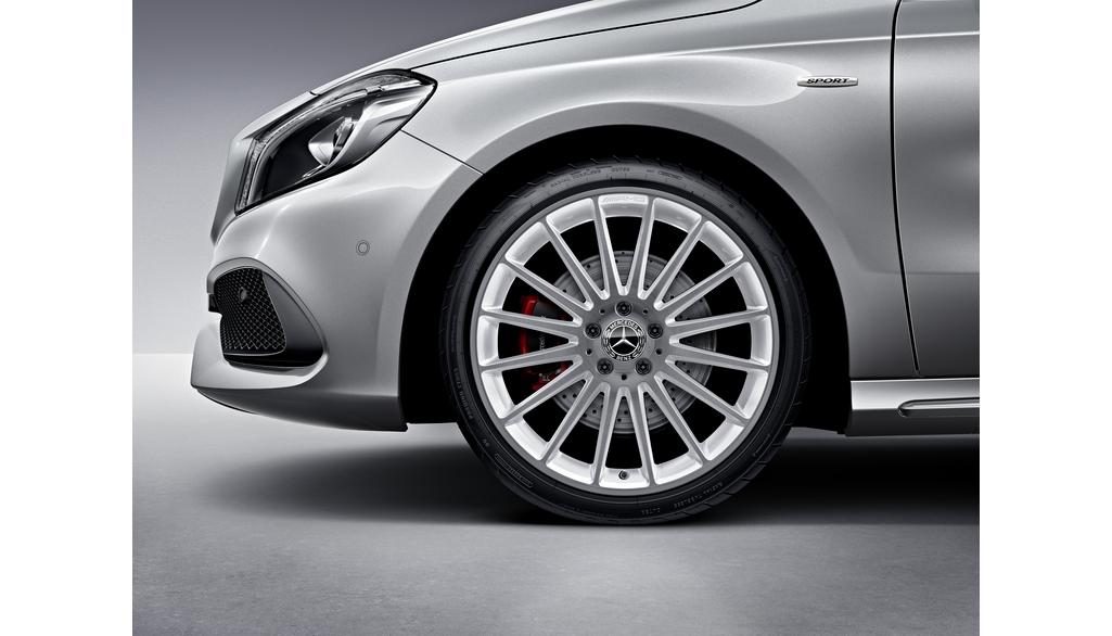 AMG multi-spoke wheel, 48.3 cm (19-inch), high-sheen, CLA/ A-Class, 235/35 R19/, white, A17640105029Y55