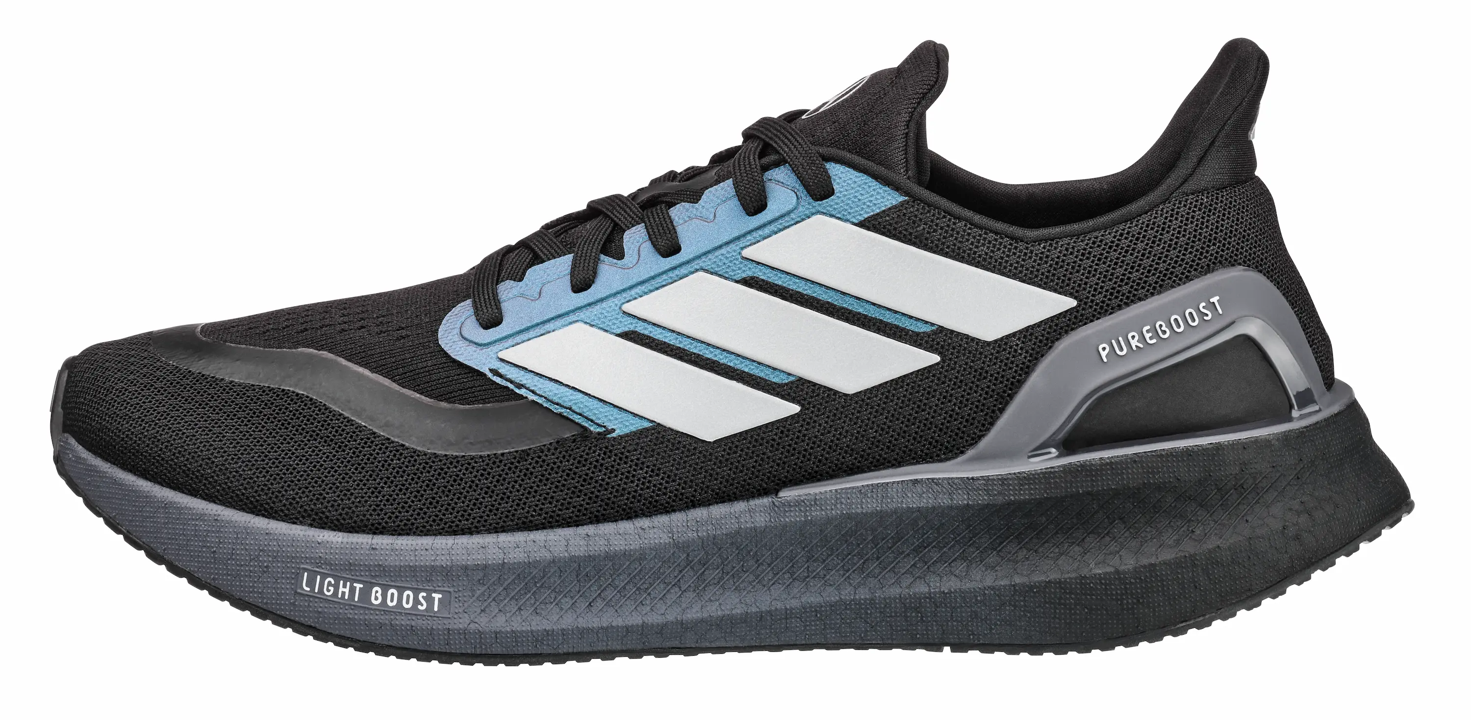 Laufschuhe, Pureboost 5, schwarz / dunkelgrau, 6, adidas, B67960216 Laufschuhe, Pureboost 5, schwarz / dunkelgrau, 6, adidas, B67960216