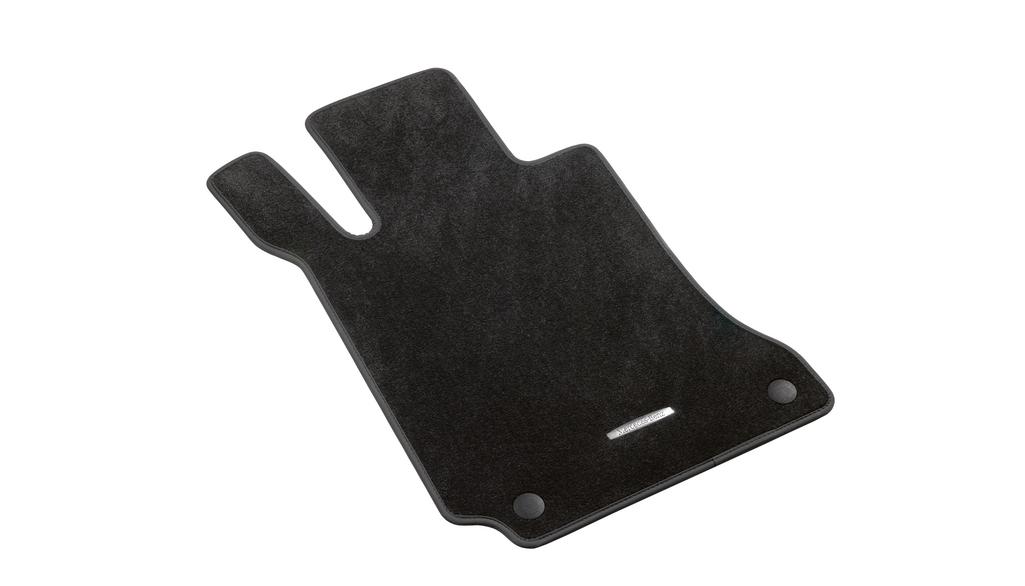 CLASSIC velour mats, set, 4-piece, C-Class, black, A20468021489F87