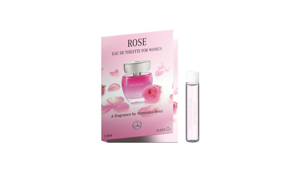 Mercedes-Benz For Women Rose, product samples, EdT, 1.5 ml, B66959710 Mercedes-Benz For Women Rose, product samples, EdT, 1.5 ml, B66959710