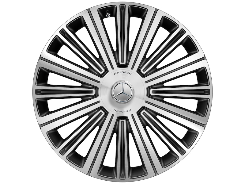 Mercedes-Benz Original Winter-Komplettrad Mehrspeichen mit Zusatzspeichen schwarz glanzgedreht , Michelin, Pilot Alpin 5 SUV MO1, 285/45 R22 114 V XL, Winter, Q440141515170