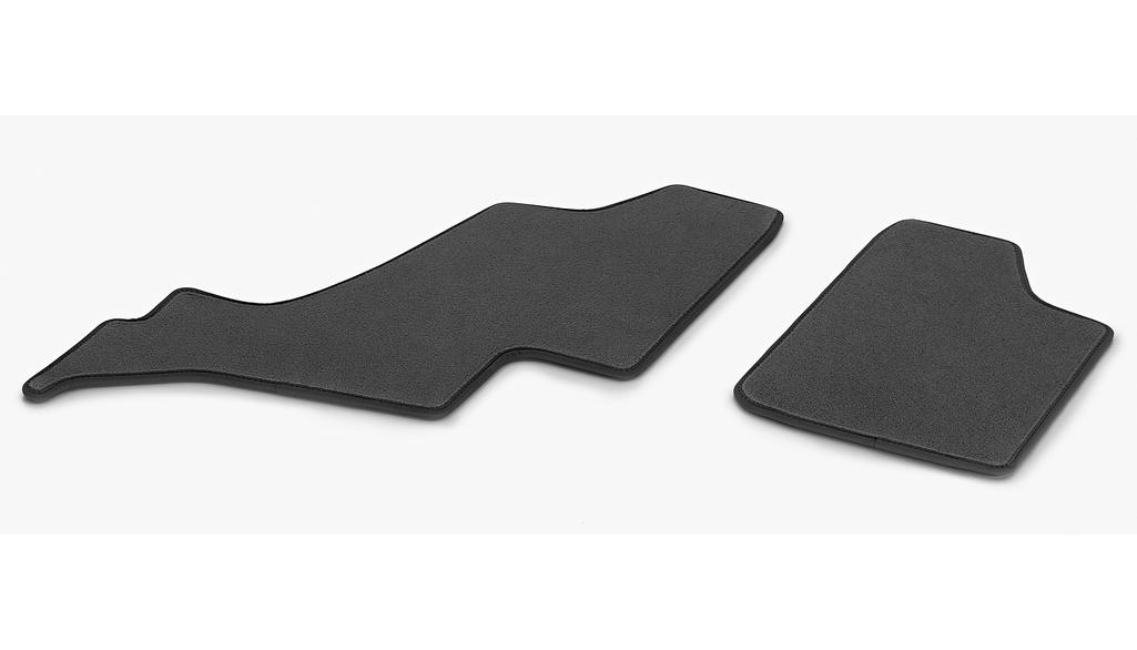 CLASSIC velour mats, 3rd row of seats, 1-piece, GL-GLS, black, B66290104
