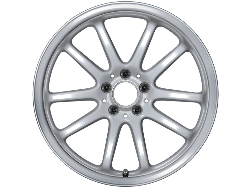 5-spoke wheel, Aero, 48.3 cm (19-inch), EQE, 235/50 R19/, vanadium silver, A29540137007X45