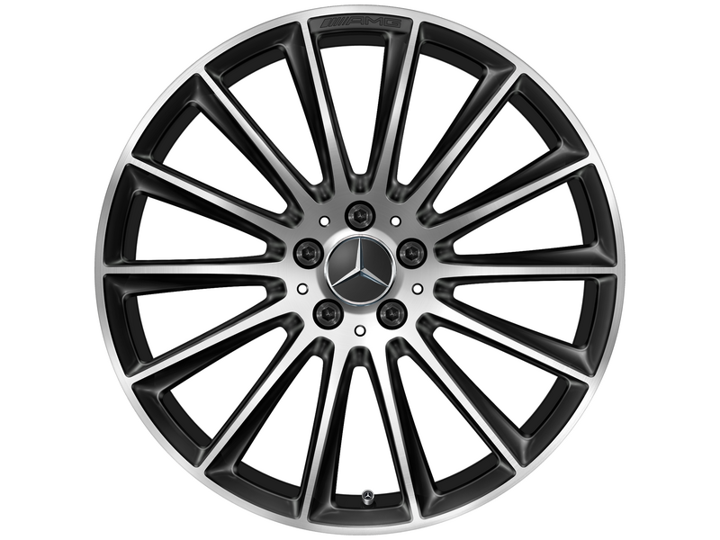 AMG multi-spoke wheel, black, Bridgestone, Blizzak LM001 MO-S, 255/40 R20 101V XL, winter, Q440141911280