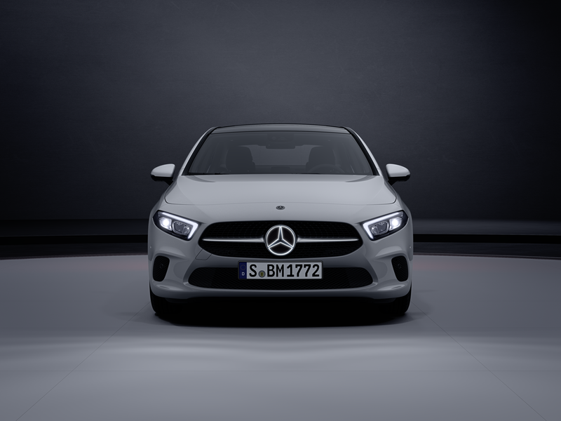 Mercedes Stern beleuchtet, Dekorteil, CLA/ A-Klasse/ GLB, chrom, A1778174000