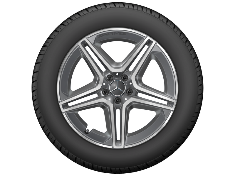 AMG 5-twin-spoke wheel, 50.8 cm (20-inch), high-sheen, GLE, 275/50 R20/, tremolit-metallic, A16740133007X44