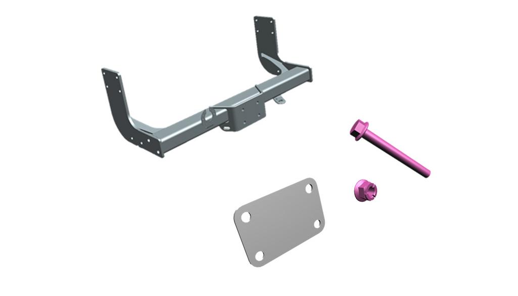 Towing device, cross member, KAWA/KOMBI all-wheel drive A3-A4 as 5 t and A1-A4 as 3.5 t with 2 t; 2.8 t; 3 t or 3.5 t AHV load, Sprinter, black, A9073109800 Towing device, cross member, KAWA/KOMBI all-wheel drive A3-A4 as 5 t and A1-A4 as 3.5 t with 2 t; 2.8 t; 3 t or 3.5 t AHV load, Sprinter, black, A9073109800