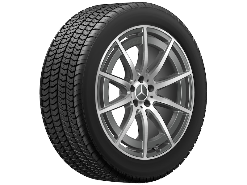AMG 10-spoke wheel, tantalum gray, Michelin, Pilot Alpin 5 SUV MO1, 275/50 R21 113V XL, winter, Q440301510940