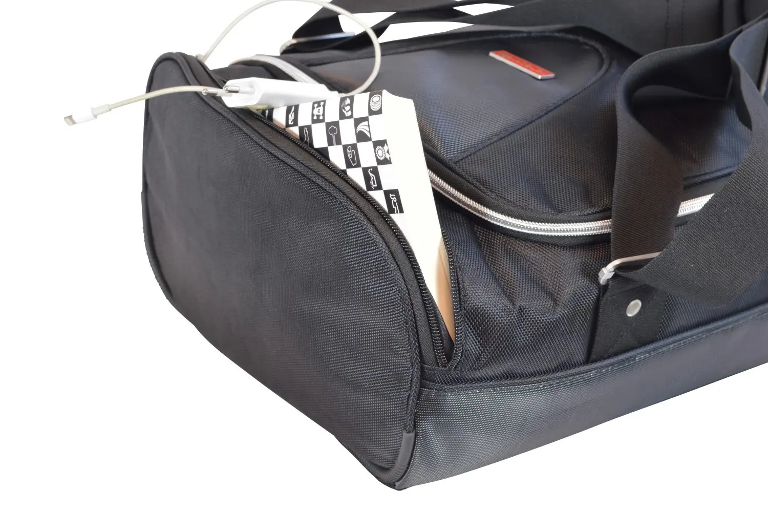 Reisetasche - 42-57 L, 31x17-23x80 cm, Schwarz, CB-CBHB80E