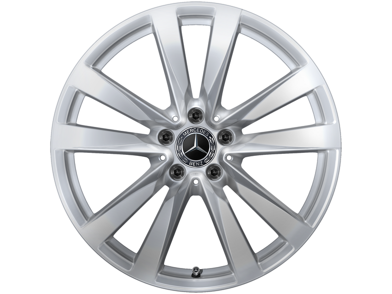 5-twin-spoke wheel vanadium silver, Hankook, Winter i*cept evo2 MO, 255/45 R19 104V XL, Winter, Q440143110160G12020