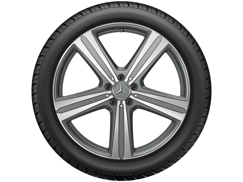 5-spoke wheel gray Himalaya matt gloss turned, Pirelli, Scorpion Winter MO, 275/45 R21 107V, Winter, Q440301711520