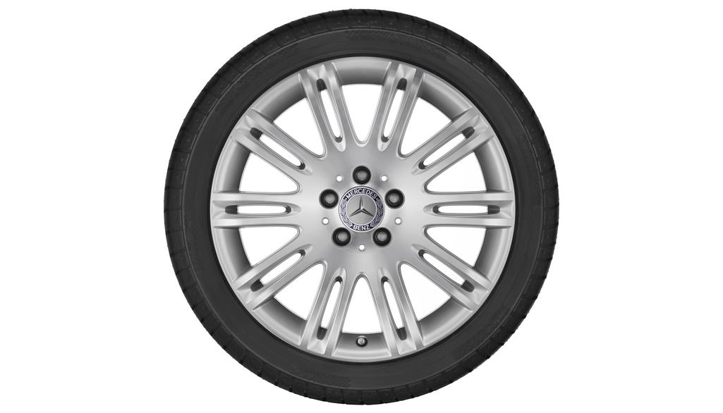 10-Doppelspeichen-Rad, 45,7 cm (18 Zoll), E-Klasse, 265/35 R18/, titansilber, B66474331 10-Doppelspeichen-Rad, 45,7 cm (18 Zoll), E-Klasse, 265/35 R18/, titansilber, B66474331