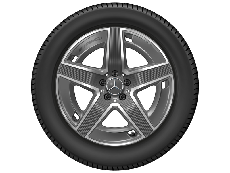 AMG 5-spaaks velg, 48,3 cm (19 inch), hoogglans, GLC, 255/50 R19/, tantal grijs, A25440105007Y51