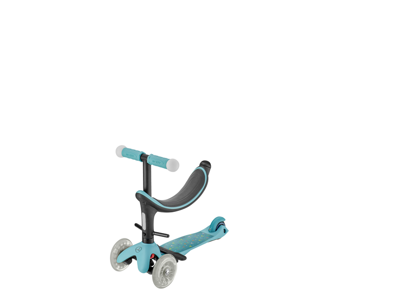 Pedal scooter kids 4in 1, mint / black, B66959591