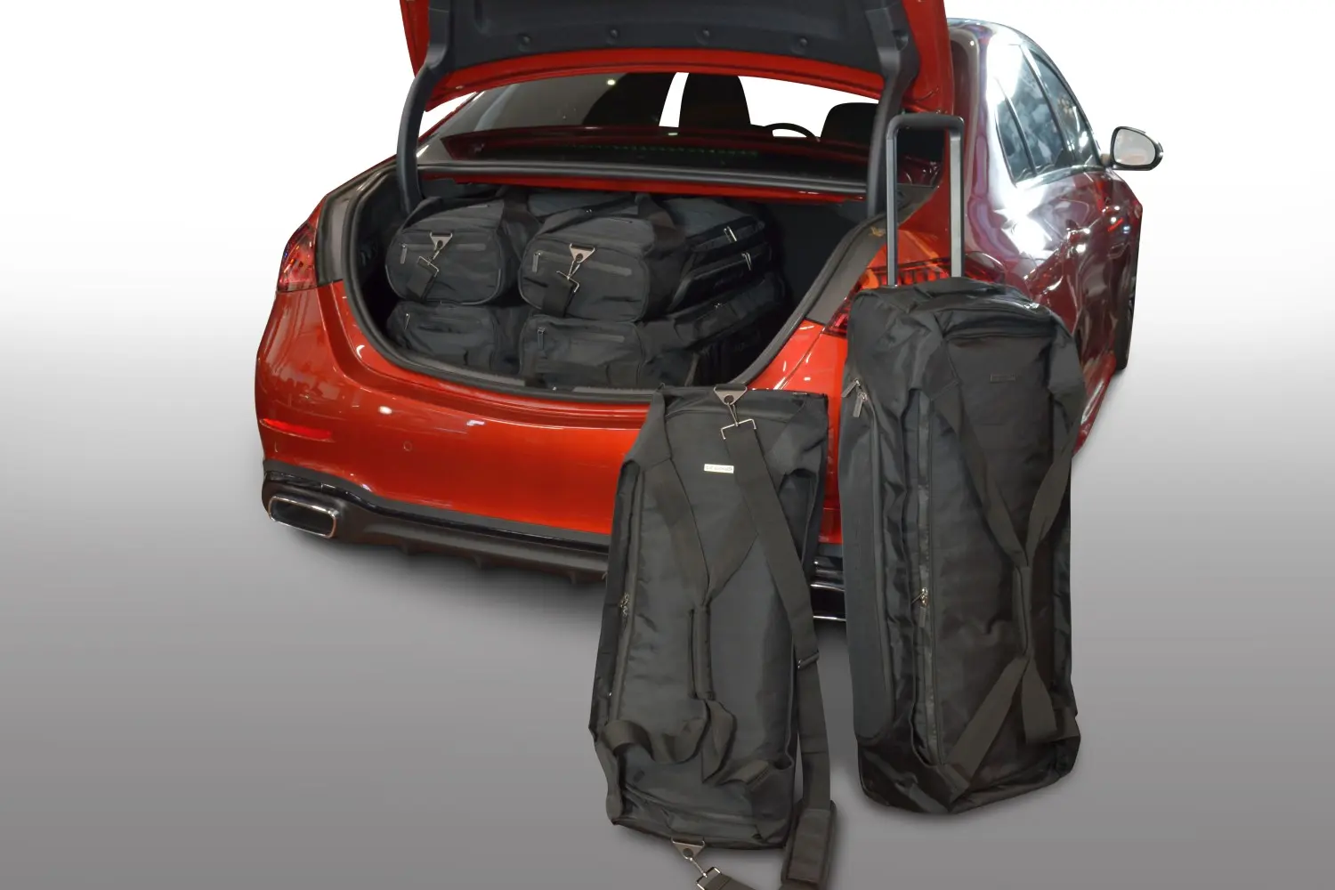 Travel bag set suitable for Mercedes-Benz C-Class (W206) 2021-today 4-door Sedan Pro.Line - Black, CB-M25301SP