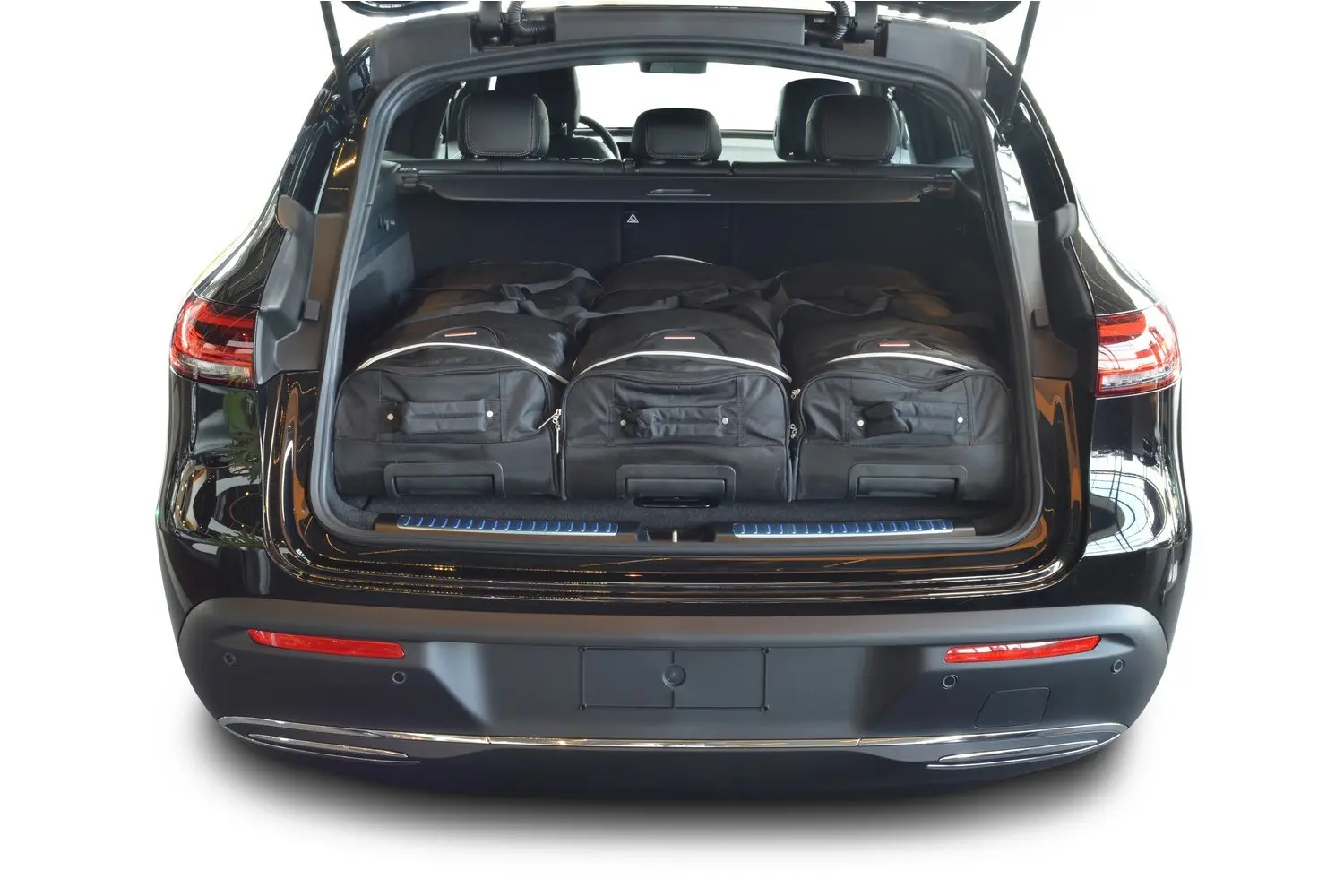 Travel bag set suitable for Mercedes-Benz EQC (N293) 2019-2023, A-Class, black, CB-M24101S