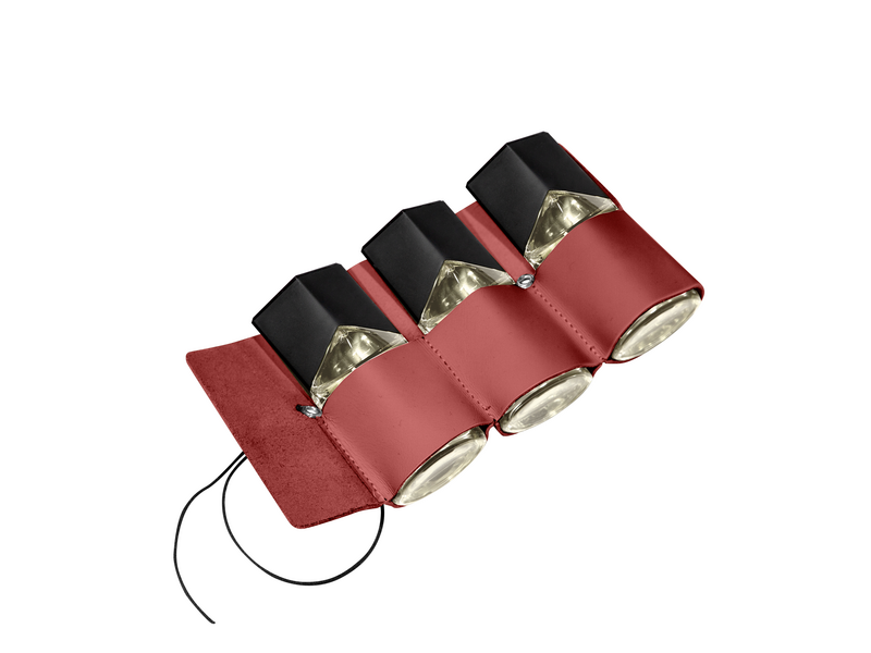 Trilogy Land Sea Air (LSA), EdP, 3x30 ml, astuccio in pelle beige, marrone, rosso o nero, SALEB66959766