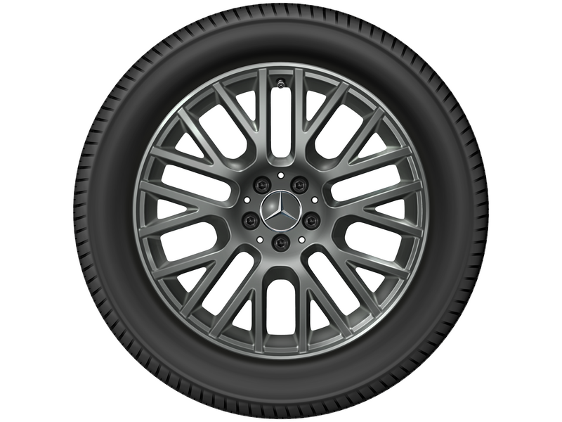 Y-spoke wheel, 48.3 cm (19 inch), GLE, 255/50 R19/, gray Himalaya, A16740121007756