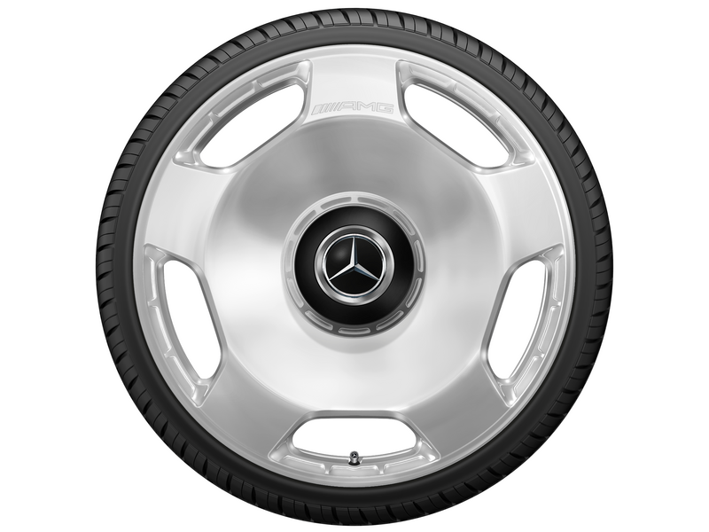 AMG forged wheel in 5-hole design, GLS, 325/35 R23/, silver-colored, A16740188007X15