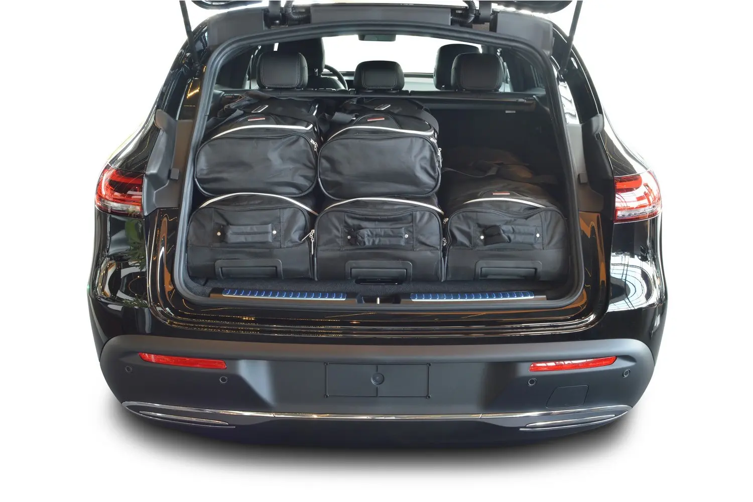 Travel bag set suitable for Mercedes-Benz EQC (N293) 2019-2023, A-Class, black, CB-M24101S