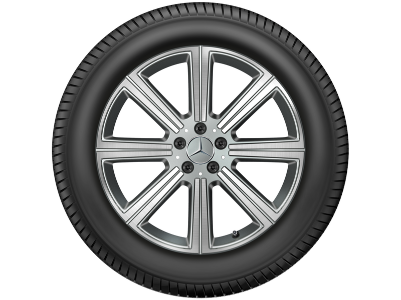 8-spoke wheel gray Himalaya gloss turned, Continental, WinterContact TS 850 P MO, 275/50 R20 113V XL, Winter, Q440301110240