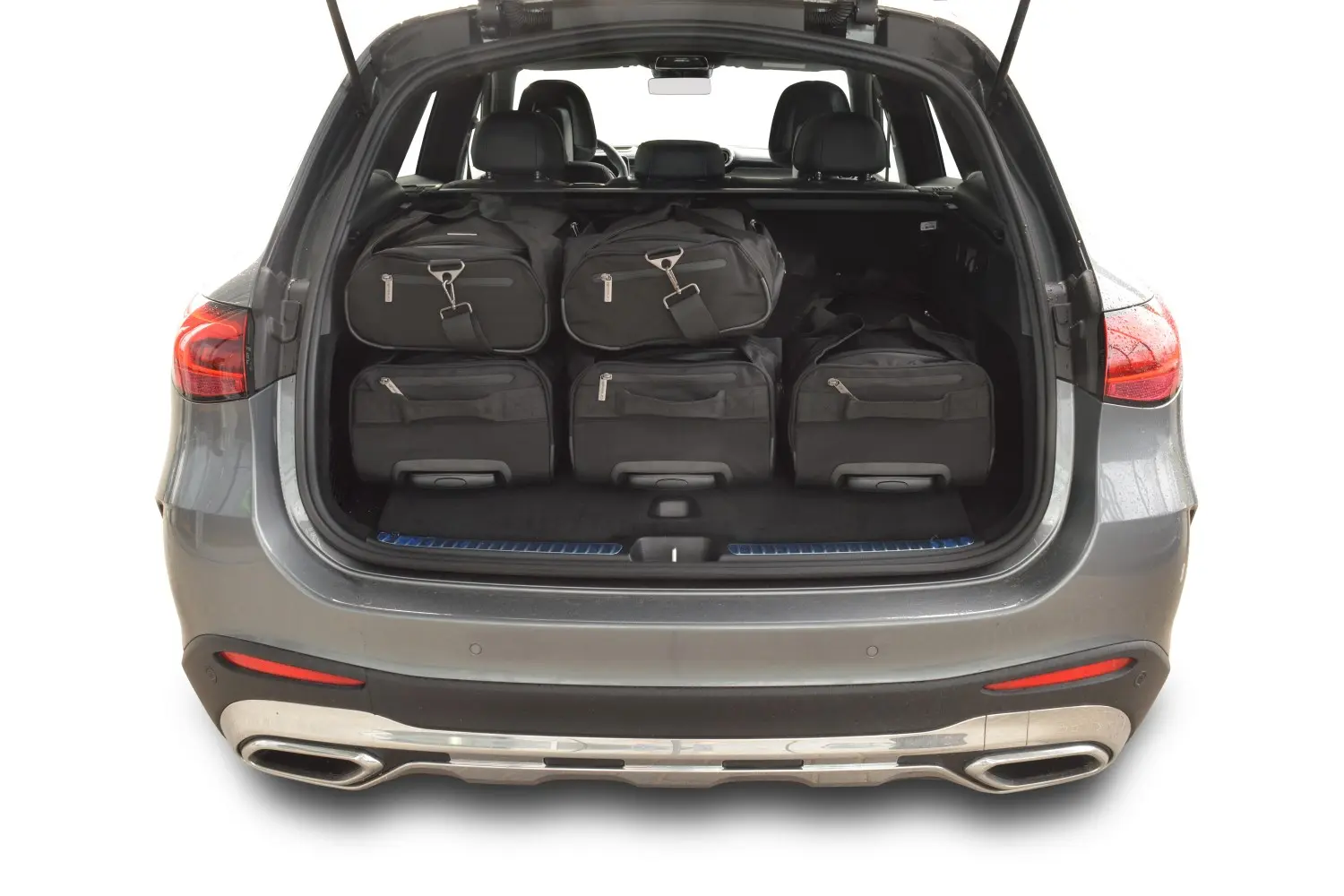 Set di borse da viaggio per Mercedes-Benz GLC (X253) 2015-2022 Pro.Line - Nero, CB-M25801SP