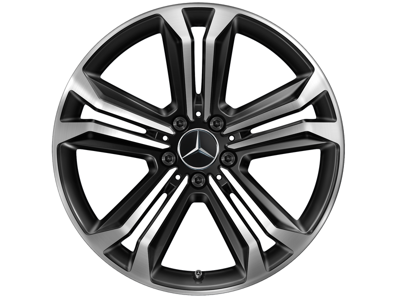5-Doppelspeichen-Rad Schwarz Glanzgedreht, Hankook, Ventus S1 Evo3 MO, 255/45 R19 104Y XL, Sommer, Q4402431100900J2020