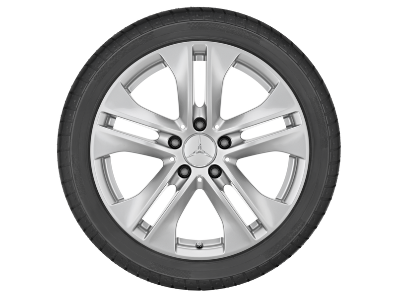 5-twin-spoke wheel titanium silver, Dunlop, SP Winter Sport 4D MO, 235/45 R17 94H, Winter, Q4401312132600J2021