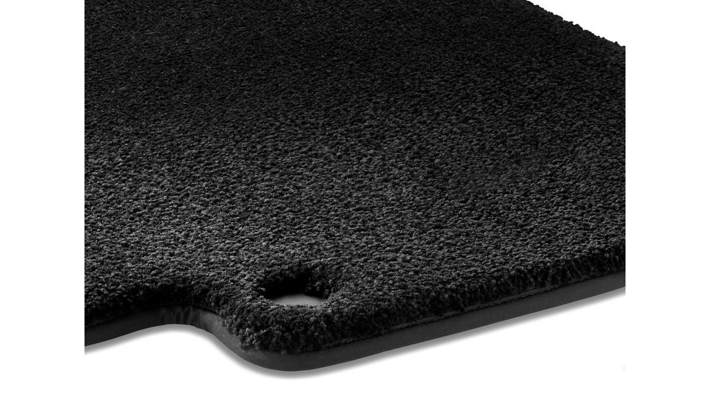 Veloursmatten EXCLUSIV, Fond, 1-teilig, EQS, schwarz, A29668074069K26