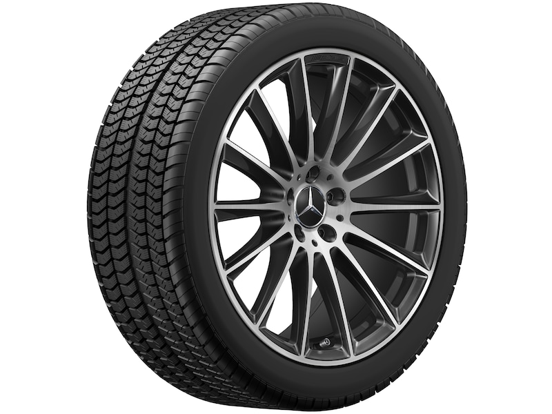 Cerchio a più razze AMG, nero, lucido, Pirelli, P Zero MO-S KS, 285/35 R20 104Y XL, estivo, Q4402417116400J2022