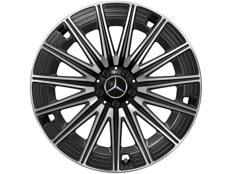 AMG-dubbelspaaks velg, zwart, gepolijst, Pirelli, P Zero MO, 275/30 R21 98Y XL, zomer, Q4402417117000J2022