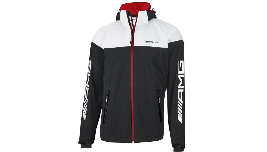 Giacca softshell AMG da uomo, bianco / nero, B66959302 Giacca softshell AMG da uomo, bianco / nero, B66959302