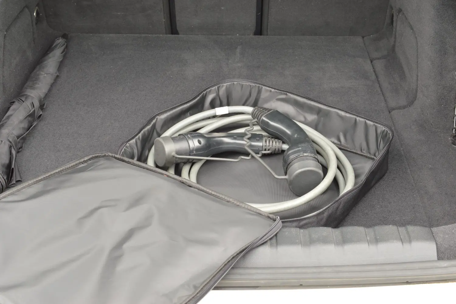 Kabelopbergtas - 18x6,5x26 cm, zwart, CB-CABLEBAG1