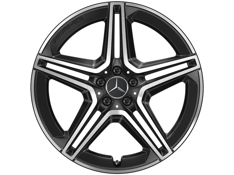 AMG 5-twin-spoke wheel, gloss black, Pirelli, Scorpion Winter MO, 275/45 R21 107V, Winter, Q440301711940