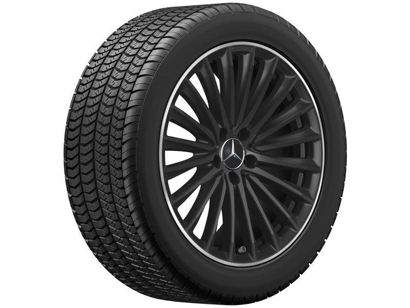 AMG Vielspeichen-Rad, 48,3 cm (19 Zoll), SL, 255/45 R19/, schwarz matt, A23240119007X71