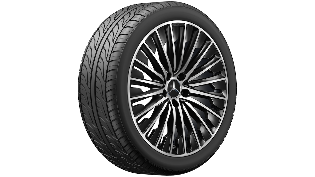 AMG veelspaaks velg, zwart, Goodyear, Eagle F1 Asymmetric 3 MO, 245/40 R19 98Y XL, zomer, Q440241410330