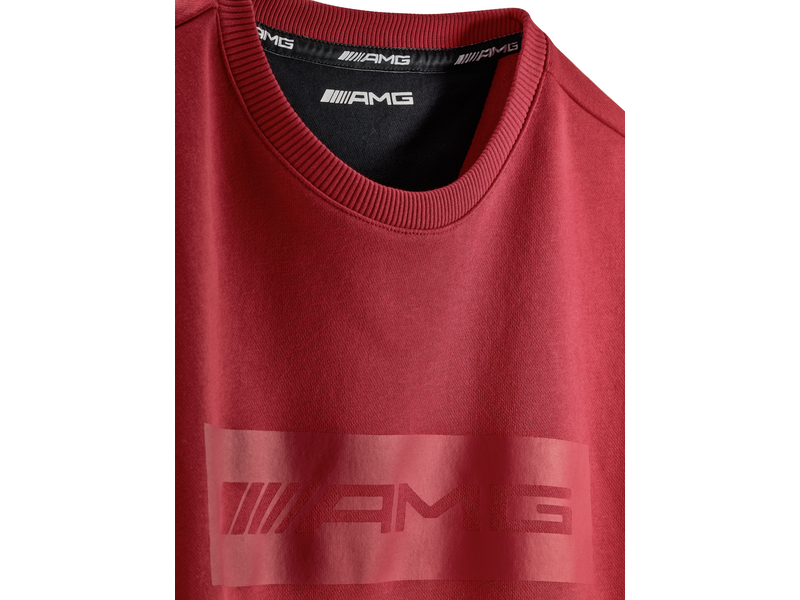AMG sweatshirt, unisex, red, B66959489