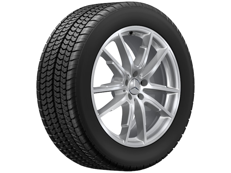 5-twin-spoke wheel vanadium silver, Goodyear, UltraGrip Performance + MO, 265/50 R20 111H XL, winter, Q4403014101800J2022