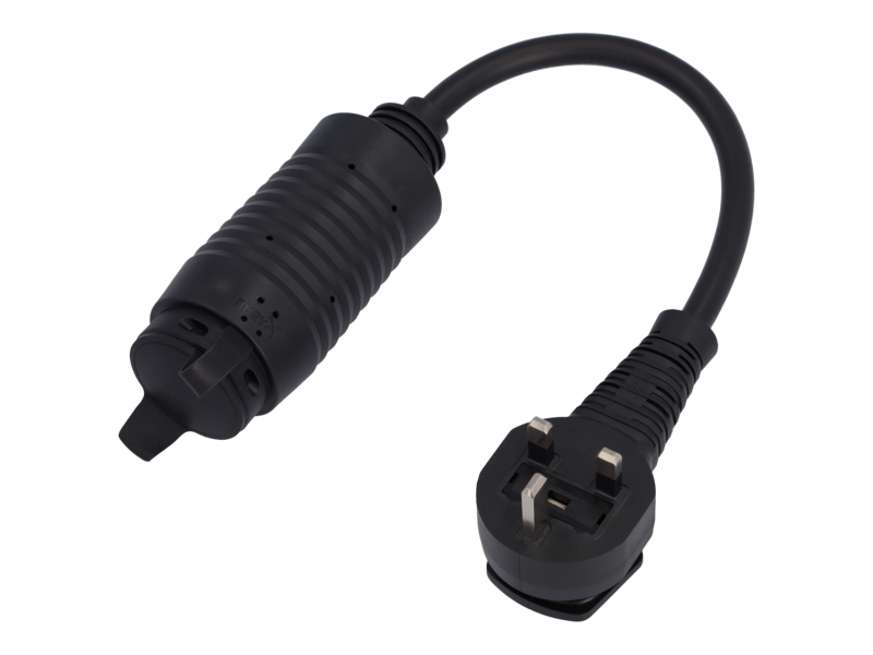Flexibles Ladesystem Pro, Adapter, Typ G (UK), (u.a. S-Klasse/ smart/ GLC), schwarz, A0008212102