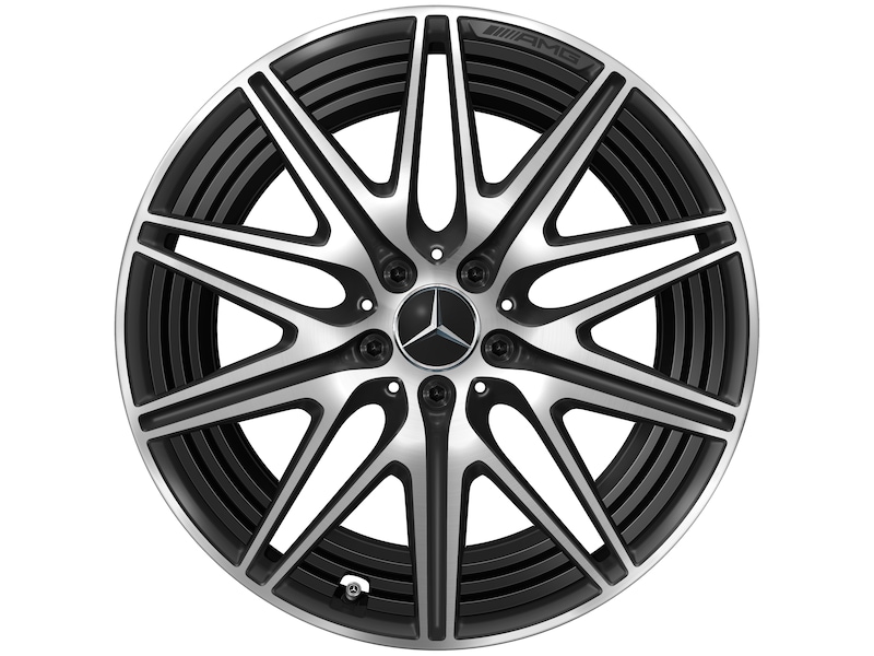 AMG 10-spoke wheel, 50.8 cm (20-inch), C-Class, 265/35 R20/, matt black, A2064001200